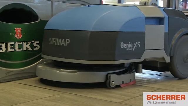 Поломоечная машина для АЗС - поломойка для уборки автозаправки - поломоечные машины FIMAP - КИИТ смотреть онлайн