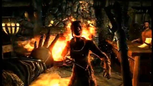 Skyrim Riverwood Massacre смотреть онлайн