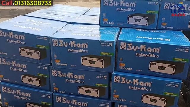 Sukam Falcon Eco 1000 Pure Sine Wave Ips || Ips Price In Bd смотреть онлайн