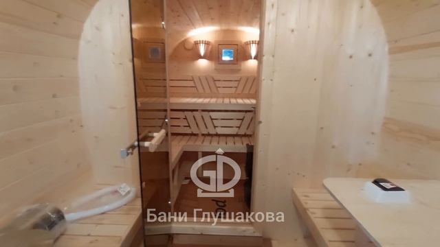 Обзор бани на продажу: квадробочка «Орех» 4м из ёлки №82200143 смотреть онлайн