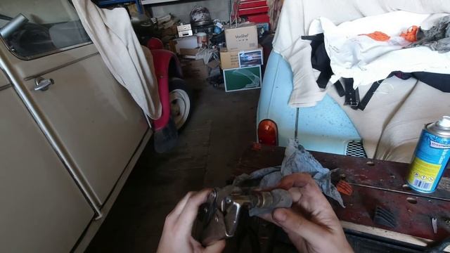 2CV Door Lock Repair, With Added Waffle