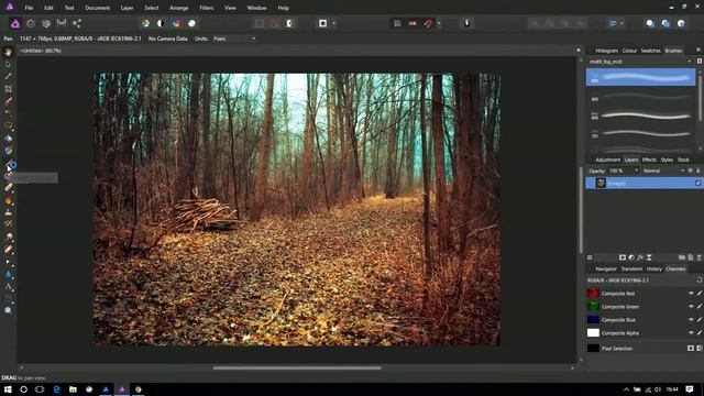 Affinity Photo - photoshop brushes смотреть онлайн