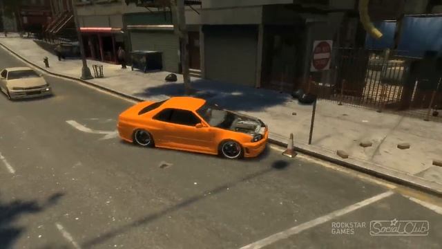 GTA IV Car Mod - Nissan Skyline R34 GT-R Z-tune смотреть онлайн