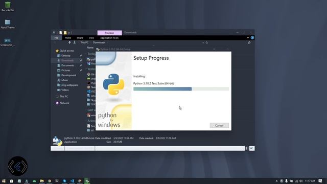 How to Install Python 3.10.2 on Windows 10 смотреть онлайн