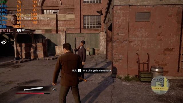Mafia Definitive Edition GTX 1650 SUPER i3 9100f Gameplay Benchmark смотреть онлайн