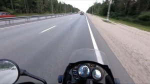 Покатушки на Kawasaki KLE 400