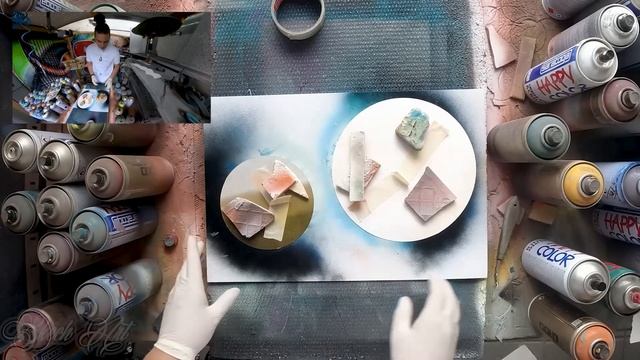BEGINNER TUTORIAL SPRAY PAINT ART by SKECH смотреть онлайн