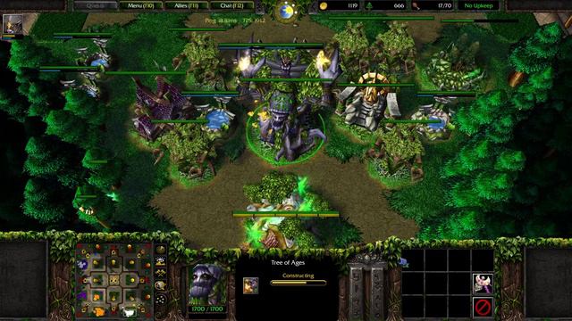 Warcraft 3 4v4 624 This is what a warden does смотреть онлайн