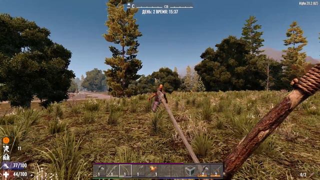 7 Days to Die ➤ Прохождение #2 ➤ Начинаем изучать особенности игры! смотреть онлайн