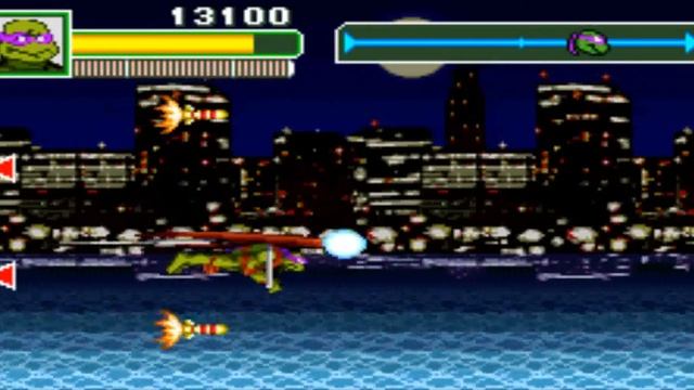 Полное прохождение игры TMNT 2003 Game Boy Advence