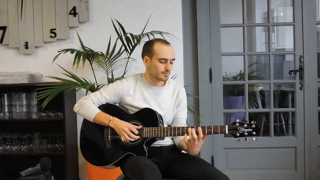 Warriors - Imagine Dragons (fingerstyle guitar) смотреть онлайн