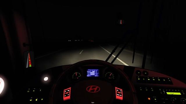 GAME ETS2: CHỞ HÀNG ĐÊM BẰNG XE HYUNDAI UNIVERSE XPRESS PRIME 2011 смотреть онлайн