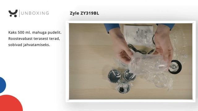 Blender Zyle ZY319BL - Unboxing смотреть онлайн