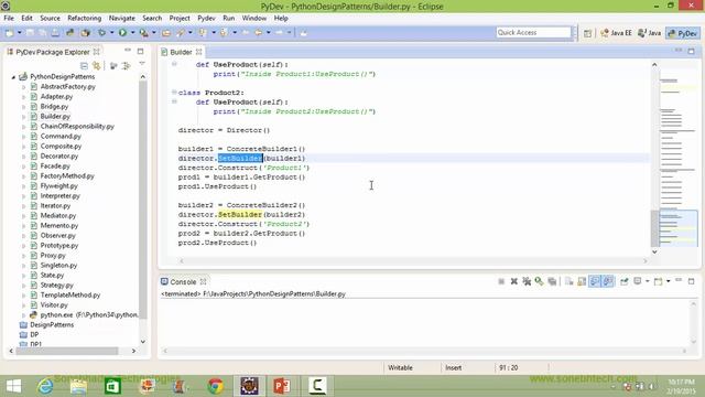 Builder Design Pattern In Python смотреть онлайн