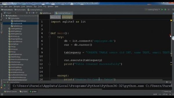 Python Database Programming Full Course | Mysql | Sqlite | PostgreSQL