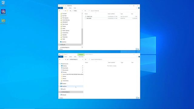 How to Flash the MSI MAG B550M Mortar BIOS with the Flash BIOS Button смотреть онлайн