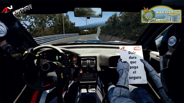 On-board La Casa SMLR // Subaru impreza Vantage // Assetto Corsa смотреть онлайн