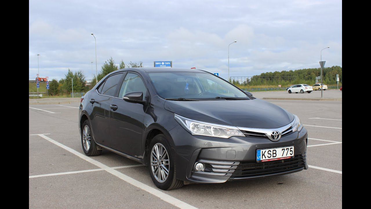 Toyota Corolla с честным пробегом 74000 км из Европы, реальное состояние