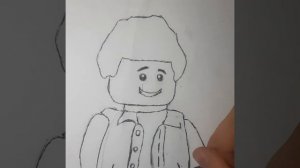 Как нарисовать лего человечка?