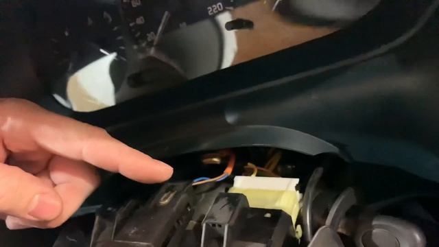 Renault Megane 1 BA Phase 1 1998 Lenkstockschalter  Lichtschalter Blinkerschalter Austausch Scenic