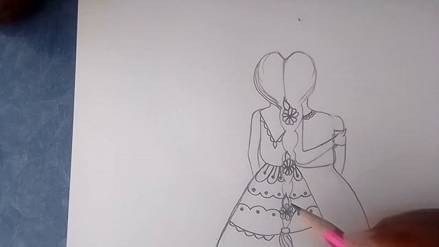Best Friend's Girl Drawing Tutorial: Perfect Gift Idea смотреть онлайн