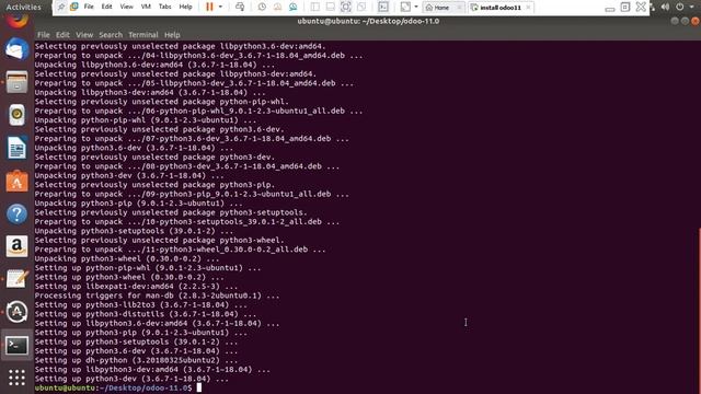 install odoo11 on ubuntu from source with pycharm смотреть онлайн