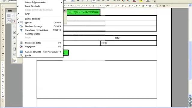 Cómo hacer un Formulario en OpenOffice Writer 2/2 смотреть онлайн