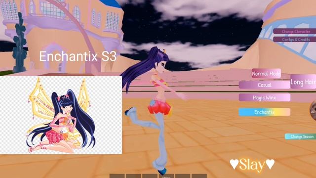 Musa's all transformations in glam magic power S1 up to S4|Glam Magic power Winx| {Roblox} смотреть онлайн