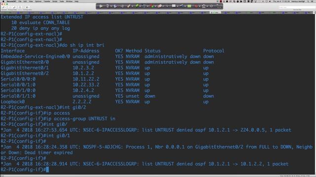 UMUC - CMIT 454 - CCNA Security - Spring 2018 - Reflexive ACLs Supplement - Week #3 смотреть онлайн