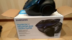 Пылесос Samsung VC2500M  460 вт распаковка