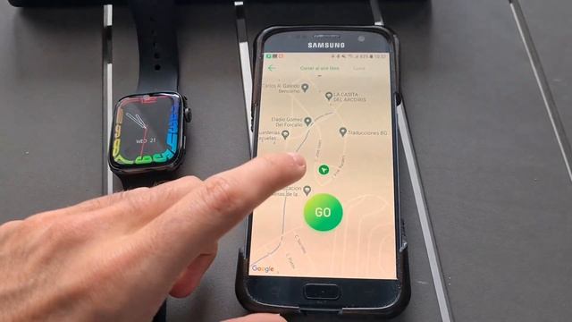 ¡Smartwatch con GPS incorporado! ? Ve tu recorrido con tu DT7 Pro Max смотреть онлайн