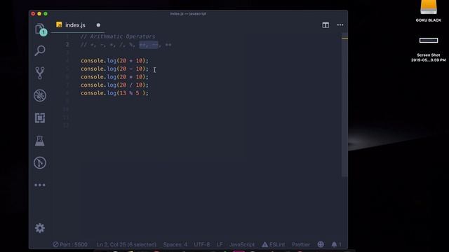 Javascript (ES6) in Tamil - 8 - Operators Part 1 (Arithmetic Operators) смотреть онлайн