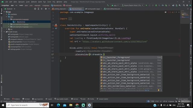 How To Implement Load Image From URL using Glide Library in Android Studio Kotlin смотреть онлайн