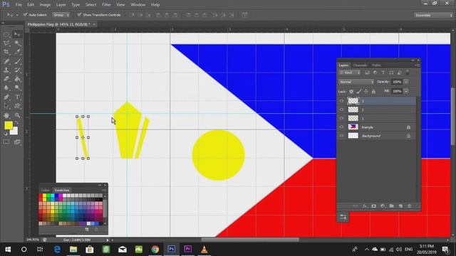 Polygonal Lasso Tool Photoshop in Tagalog смотреть онлайн