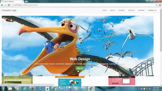 Simple Website from scratch using Bootstrap | Basic HTML Website 2019 смотреть онлайн