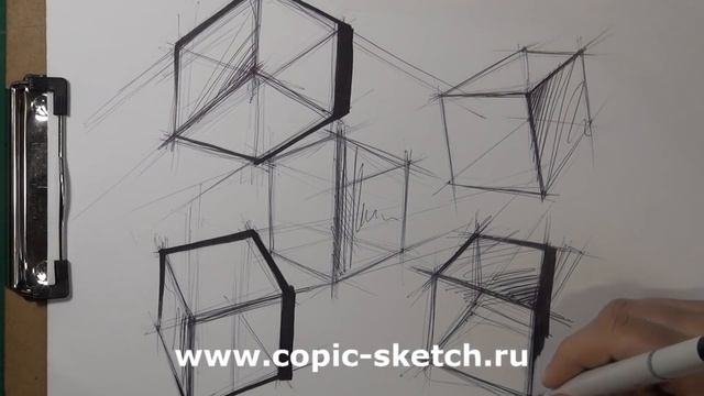 основы скетчинга _ разминка _ №1 __ Basic Sketching №1.mp4