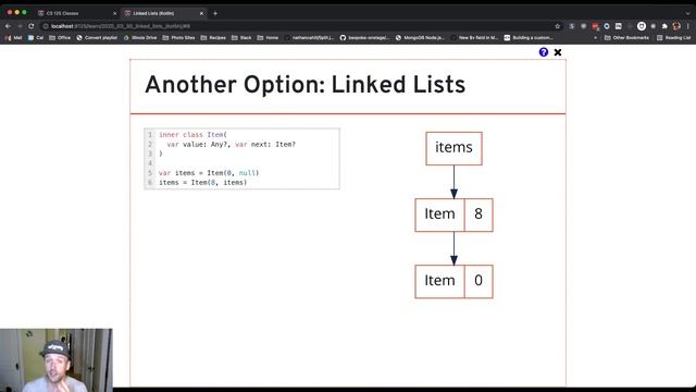 CS 124 Kotlin: Initializing a Linked List смотреть онлайн