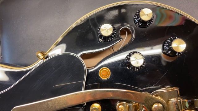 2018 Gibson Memphis ES 359 Black Beauty With Bigsby смотреть онлайн
