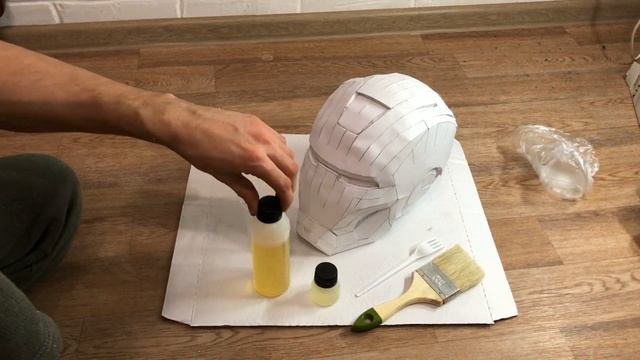 Как сделать шлем железного человека своими руками (Инструкция) | Часть 2 смотреть онлайн