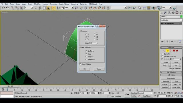 3D MAX - Моделирование травы, папоротника(Растительность|Editable poly) смотреть онлайн