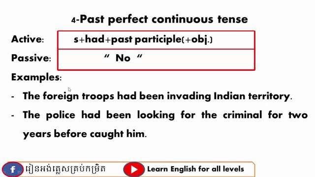 #Learn English for all levels/ Past perfect progressive passive voice смотреть онлайн