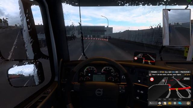 Volvo FH Classic Globetrotter XL | Euro Truck Simulator | Keyboard gameplay смотреть онлайн