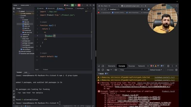 آموزش React - Prop Types смотреть онлайн