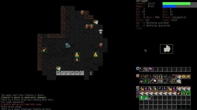 Dungeon Crawl- Starting a Spriggan Wizard (Let's Play) pt1 смотреть онлайн