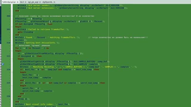 ZenGL. Прогресс с подключением полного OpenGL. смотреть онлайн