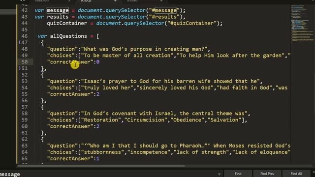 How to create COMPUTER BASED TEST in Javascript with SOURCE CODE (part 2) смотреть онлайн