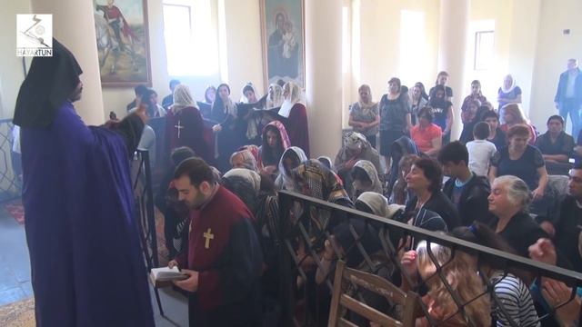 Предводитель Епархии ААЦ в Грузии посетил поселок Шаумян Марнеульского района