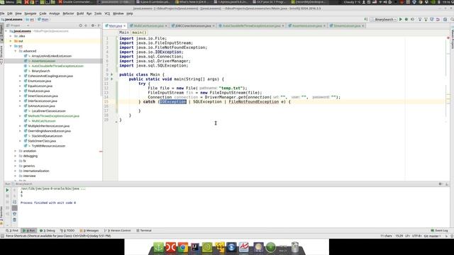 Урок Java 320: Эксепшены и Pipeline оператор смотреть онлайн