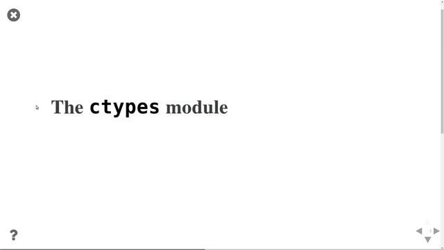 Python-C integration with Instant/C-Types смотреть онлайн