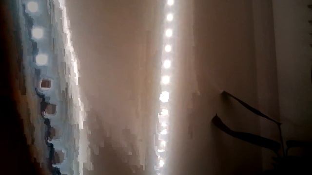 Светодиодная лента на моём окне! смотреть онлайн